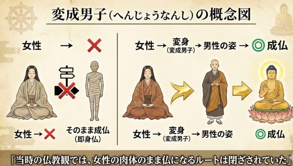 即身仏は女性がなってよいのか