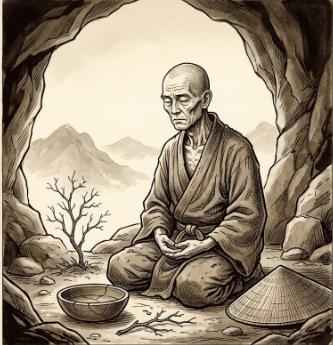 断食・水分制限を行い体を清めるイメージ